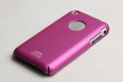 Apple iPhone 1G Soft Polycarbonate Slim fit Case -Pink (Cozip Brand) Made in Korea