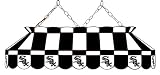 Imperial Chicago White Sox Licensed 40-Inch Rectangular Stained Glass Billiard Table Light