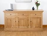 Milan-Large Solid OAK SIDEBOARD NEW furniture
