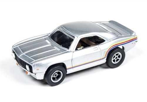 Auto World 272 1696 Chevy Camaro Silver Xtraction Ultra G HO Slot Car