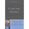 Ce qui reste des jours