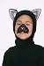 Forum Novelties Child Size Animal Costume Black Cat Hood and Nose Mask