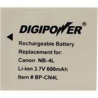 Digipower BP-CN4L Replacement Li-Ion Battery for Canon NB-4L