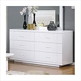 IMAGE OF DG Casa 4750-DR-WH Pure Dresser, Glossy White