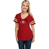 San Francisco 49ers Women's Dream Red Short Sleeve Top