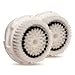Clarisonic Compatible Facial Brush Replacement Heads With Caps for Sensitive Skin Fits Mia, Mia 2 & 3 and All Other Models, 2-Pack