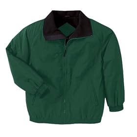 Harriton Adult Fleece-Lined Nylon Jacket by Harriton