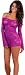 Sexy Purple Lace Babydoll Lingerie Set - Small