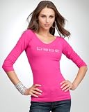 bebe Logo Knit Ribbed Top AZALEA (M) Reviews 41LonvFw9NL. SL160 bebe Logo Knit Ribbed Top AZALEA (M) Reviews