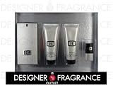 GIFT SET- PORTFOLIO by PERRY ELLIS - 3.4 oz EDT Spray, 3.0 oz Hair and Body Wash, 3.0 oz After Shave Balm, 0.25 oz EDT Spray Mini - NEW