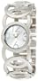 XOXO Women's XO5210 Silver Dial Silver-tone Open Link Bracelet Watch
