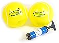 Le Petit Tennis - My First Tennis Ball - Pack of 2 Balls + Pump (6" Inflatable Tennis Ball) for Ages 2-3-4-5-6
