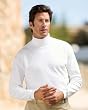 Port Authority Mens Big Cotton Interlock Knit Turtleneck. K322