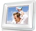 Coby DP842-128 8.4-Inch Acrylic Digital Photo Frame with MP3 Player (White)