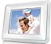 Coby DP842-128 8.4-Inch Acrylic Digital Photo Frame with MP3 Player (White)