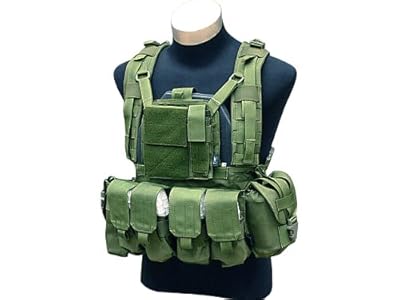 TMC Eagleタイプ RRV ローデシアン リコン ベスト ポーチ5個コンプリートセット オリーブ