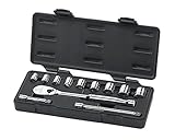 GearWrench 80556 12 Piece 3/8-Inch Drive SAE Socket Set [並行輸入品]