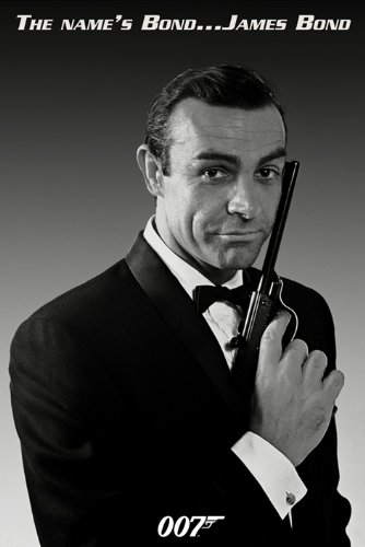 Empire 107619 James Bond 007 Sean Connery Film Movie Kino Poster - 61 x 91.5 cm Preisvergleich