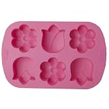 Silicone Tulip/Daisy Muffin Pan
