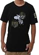 RETRO SPORT 'Saints' Black Logo T