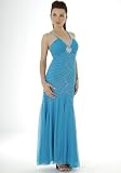 Formal Evening Gown. Beaded Dress for Prom, Party Dress by Sean Collection (8849) PEACOCK