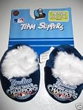 NEW YORK YANKEES OFFICIAL LOGO BABY BOOTIE SLIPPERS LRG 6-9 MOS