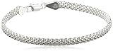 Sterling Silver Mesh Chain Bracelet, 7″ thumbnail