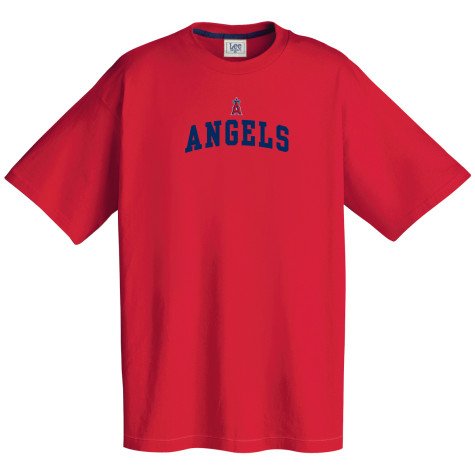 Angels T-Shirt - Los Angeles Angels Team Locker S/S Red Tee