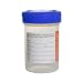 Samco Scientific 07 0007 Sterile Operating Room Specimen Container with 48mm Narrow Mouth Diameter, Blue Bio-Tite Cap, 90mL Capacity (Case of 100)