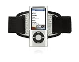 Griffin iClear Armband Case with Clip for iPod nano 5G (Black/Clear)