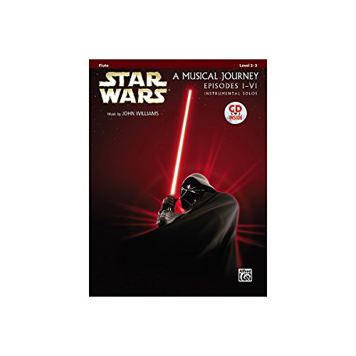 Alfred Star Wars Flute Instrumental Solos (Movies I-VI) Book & CD