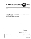 ISO 4321:1977, Washing powders -- Determination of active oxygen content -- Titrimetric method