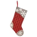 Christmas Stocking - Snowflake (21")