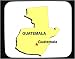 Mouse Pad with map, vector, guatemala