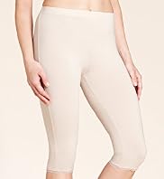 Cotton Rich Knee Length Lace Trim Cycling Shorts