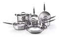 KitchenAid Gourmet Essentials Stainless Steel 14-Piece Cookware Set