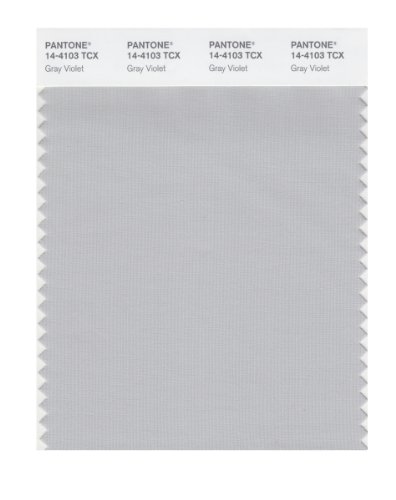 PANTONE SMART 14-4103X Color Swatch Card, Gray Violet