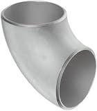 Stainless Steel 304/304L Pipe Fitting, Short Radius 90 Degree Elbow, Butt-Weld, Schedule 10, 2