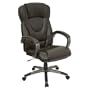 Espresso Brown Leather High Back Executive Office Chair [BT-9069-BRN-GG]