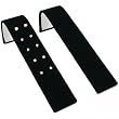 2 Black Velvet Earring Display Holds 5 Pair of Earrings