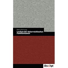 Lexikon �sterreichischer Familiennamen