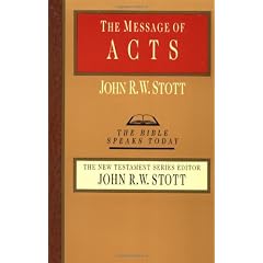 The Message of Acts (Bible Speaks Today)