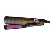 Hot Tools Professional 1173 Dual Edge Ceramic+Titanium Flat Iron, 1 1/2'