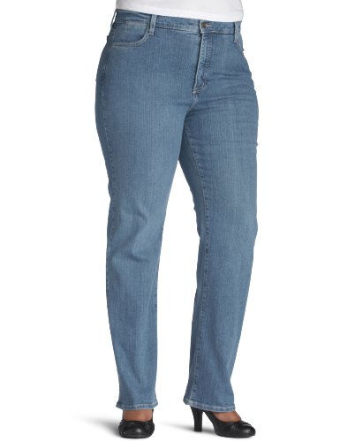 41LpRFOsMUL Not Your Daughters Jeans Womens Plus Straight LegBlue