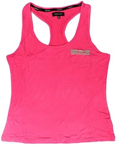 Daisy Fuentes Tank Top and Boxer Set, 2 Colors to Choose From (L, Pink)