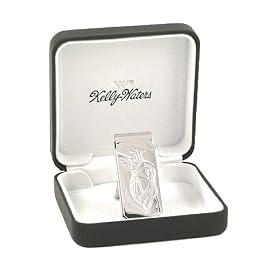 Money Clip - Golfer's Silver-plated and Rhodium Polished