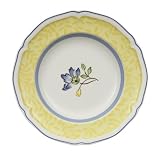 Villeroy & Boch Toscana Yellow 8-1/4-Inch Salad Plate, Set of 6