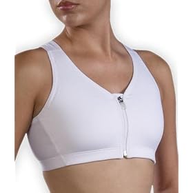 Moving Comfort Grace Zip Front Soft Cup Sports Bra