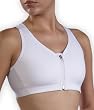 Moving Comfort Grace Zip Front Soft Cup Sports Bra