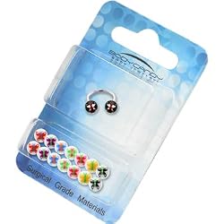 14 Gauge 8 Butterfly Pair Interchangeable Horseshoe Pack